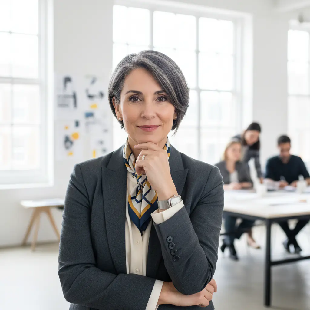 Portrait of team member
